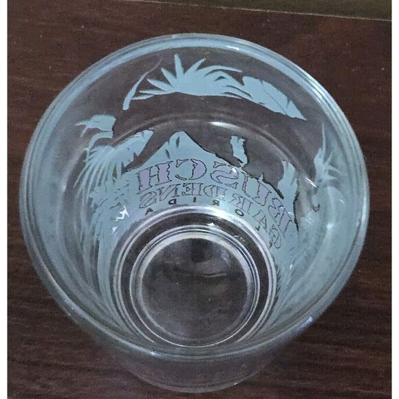 Vintage Busch Gardens Shot Glass Florida Tampa Bay Collectors Barware Theme Park - Picture 4 of 4